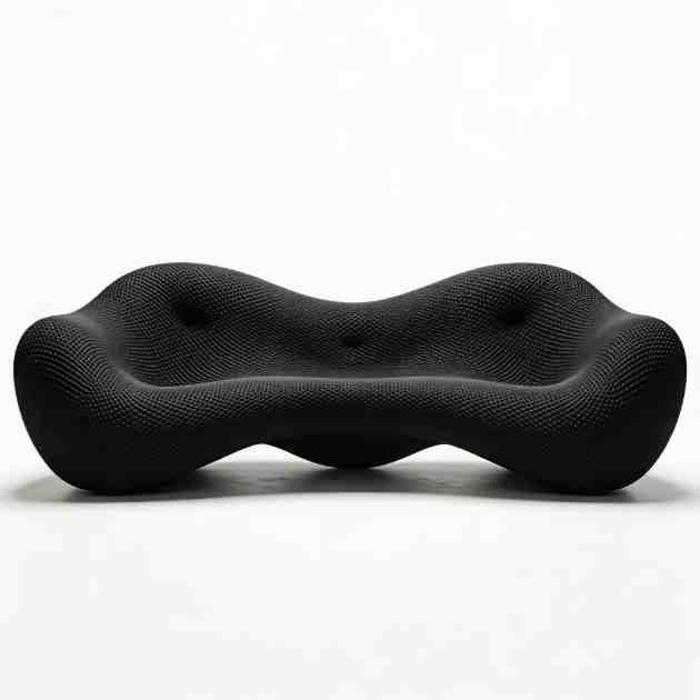 Signature Art Piece / Organic Sculptural Sofa