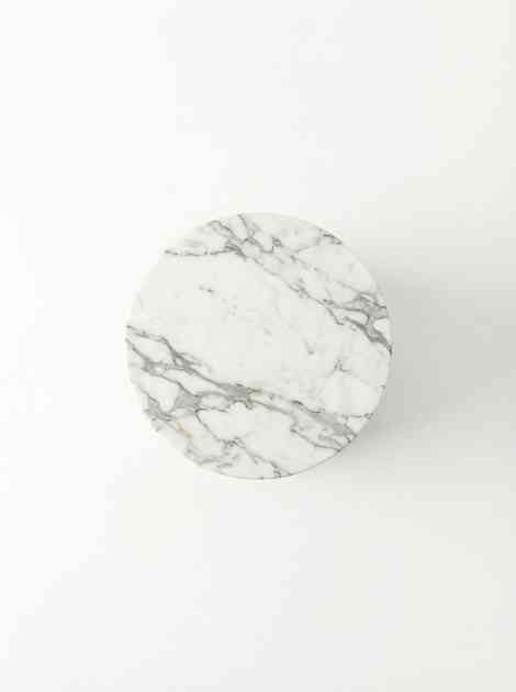 Cylindrical Stone Side Table