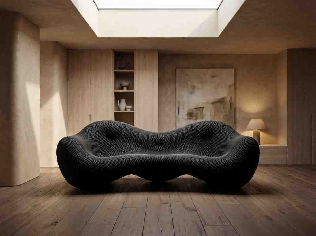 Signature Art Piece / Organic Sculptural Sofa