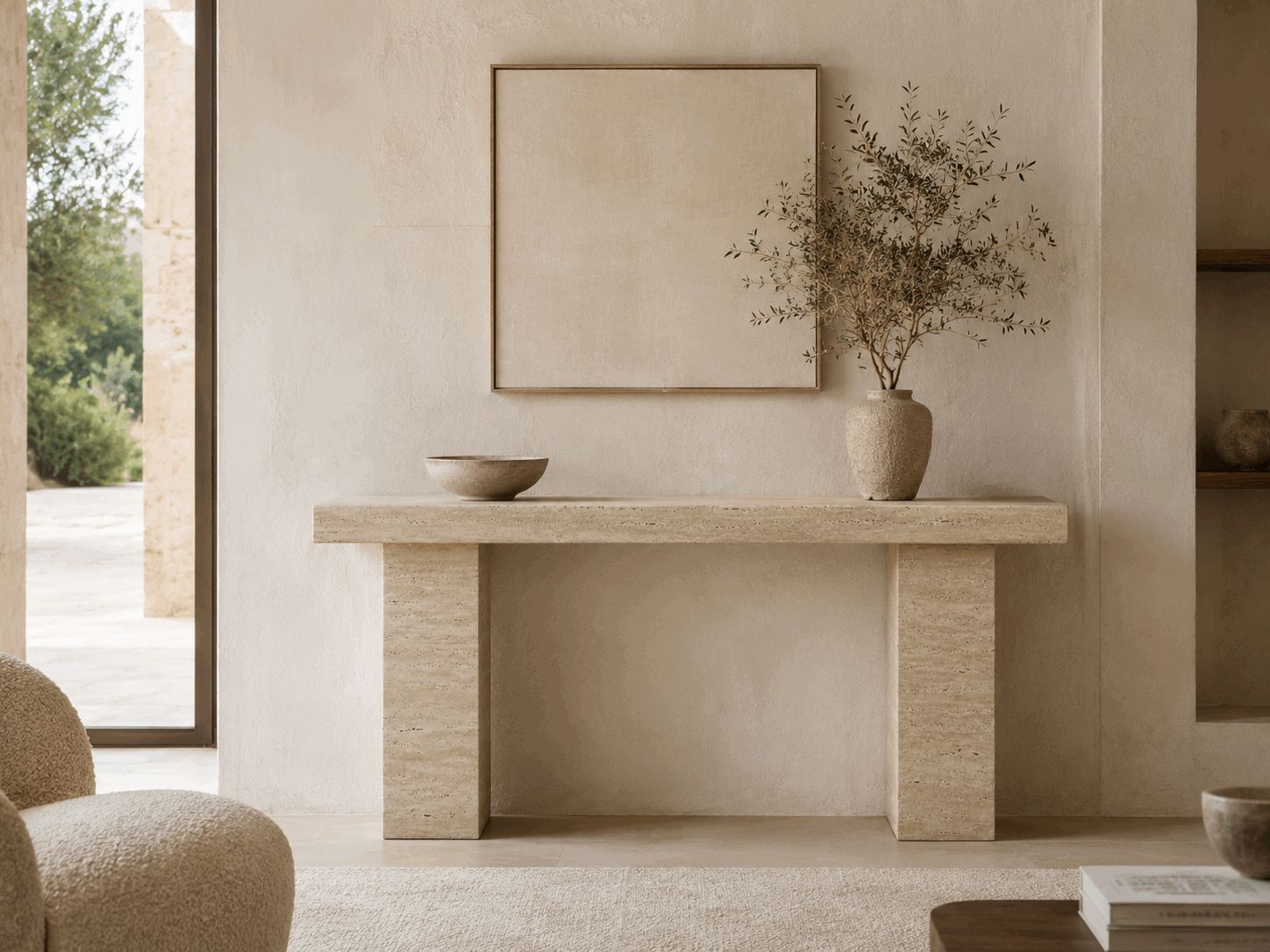 Luxury Stone Console
