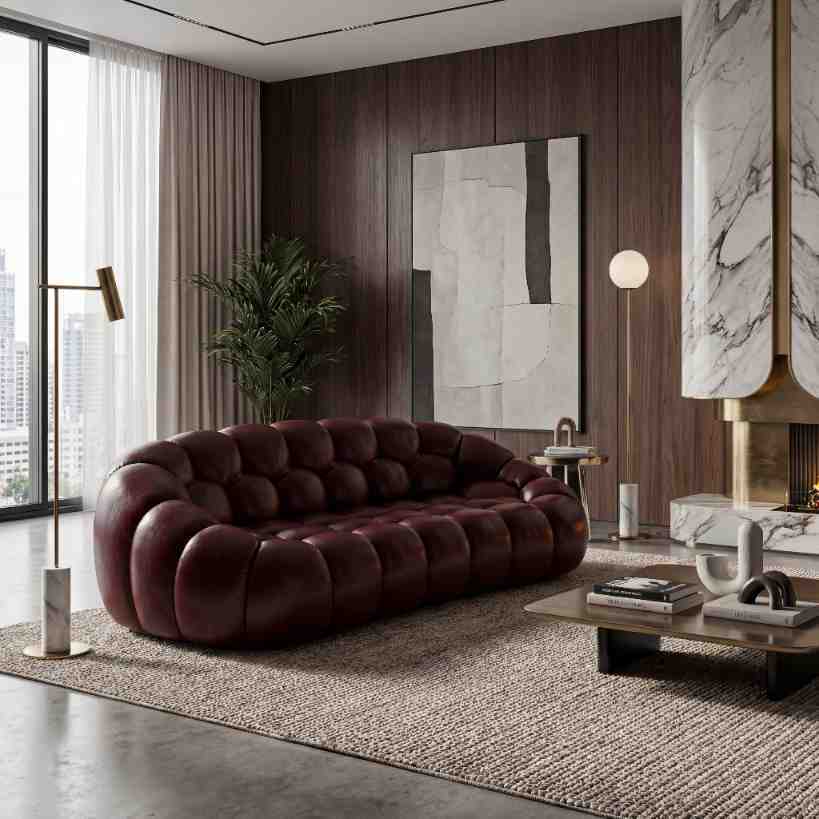 neo-vintage lounge sofa