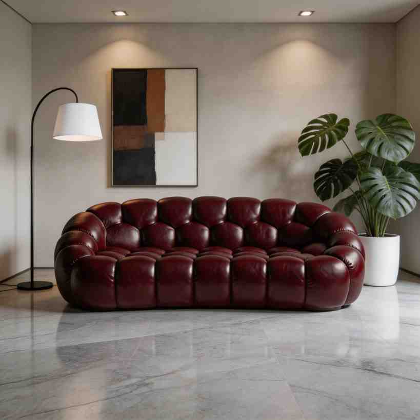 neo-vintage lounge sofa
