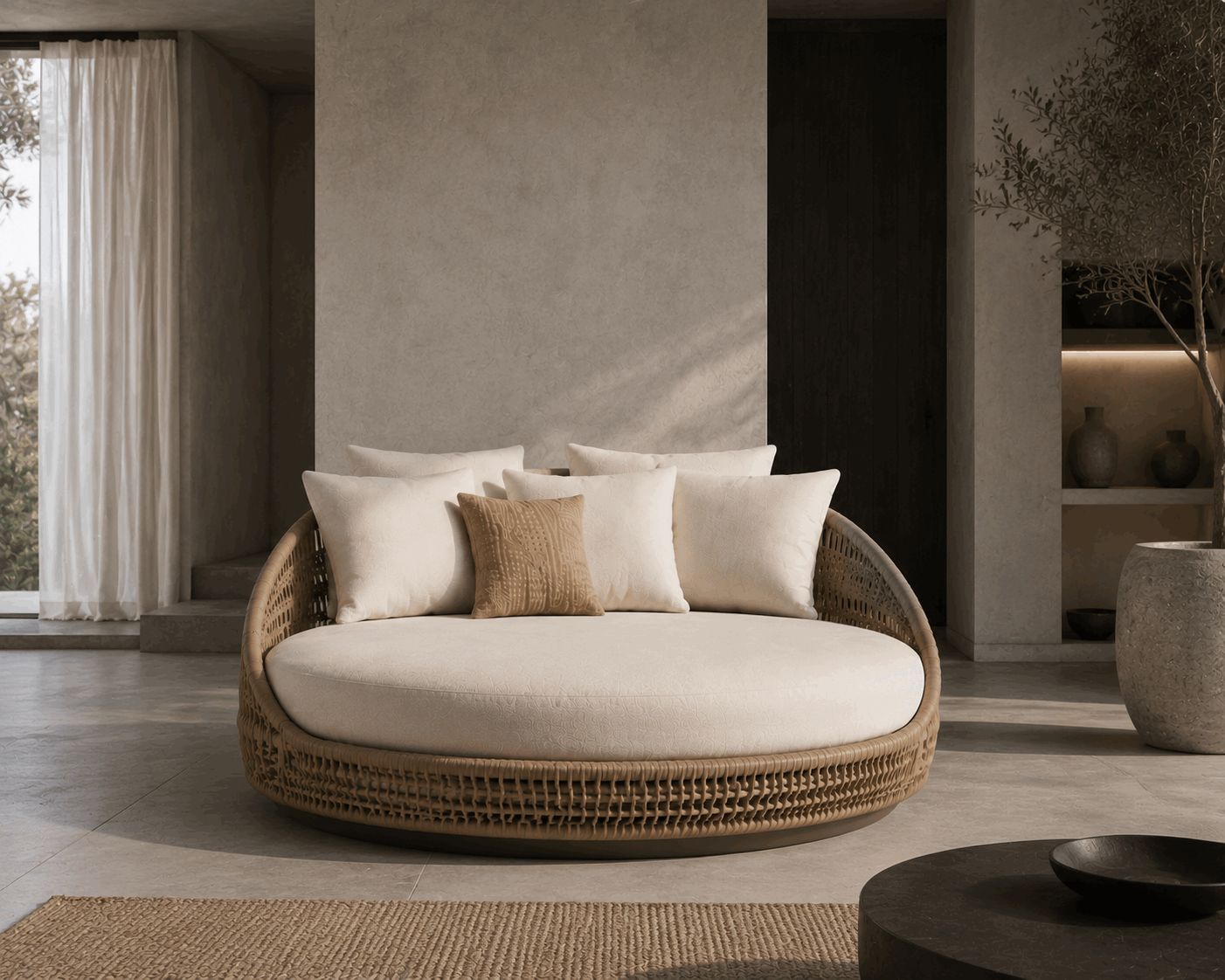 Luxury Woven Daybed