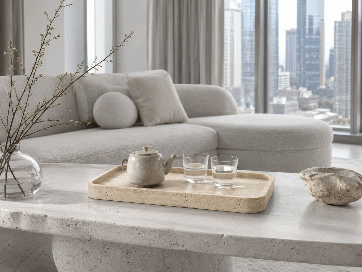 Luxury Stone Serving Tray