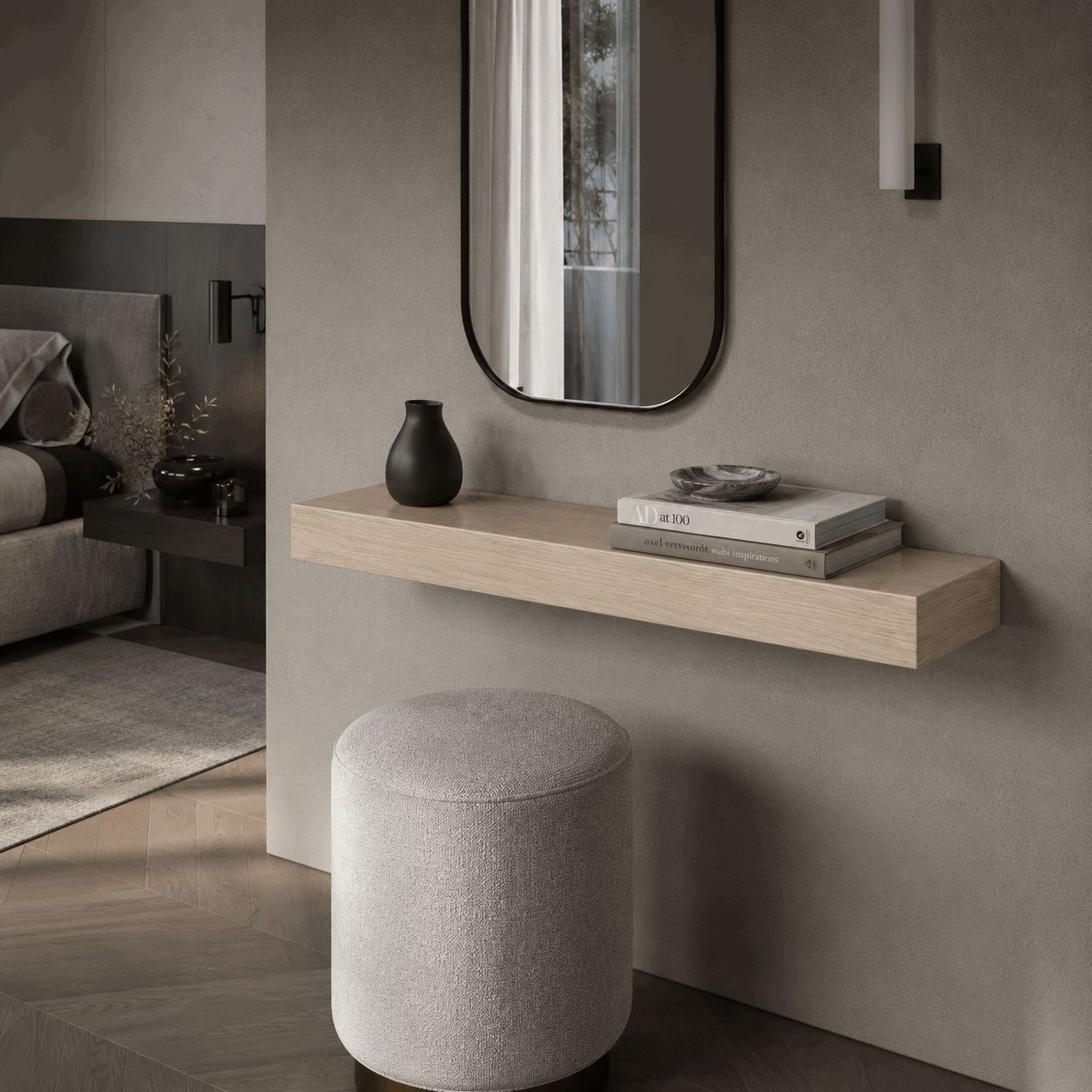 Minimalist Floating Wall Shelf
